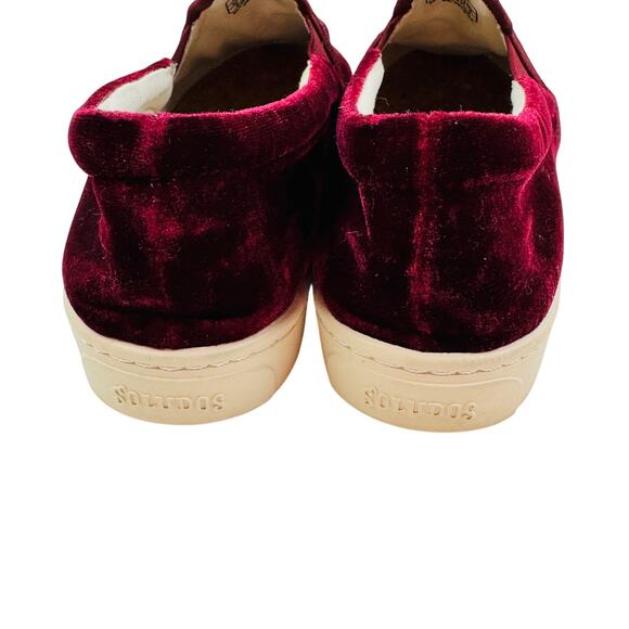 Soludos Velvet Llama Lightweight Slip On Comfort Sneakers Women's Size 9 - Picture 5 of 10